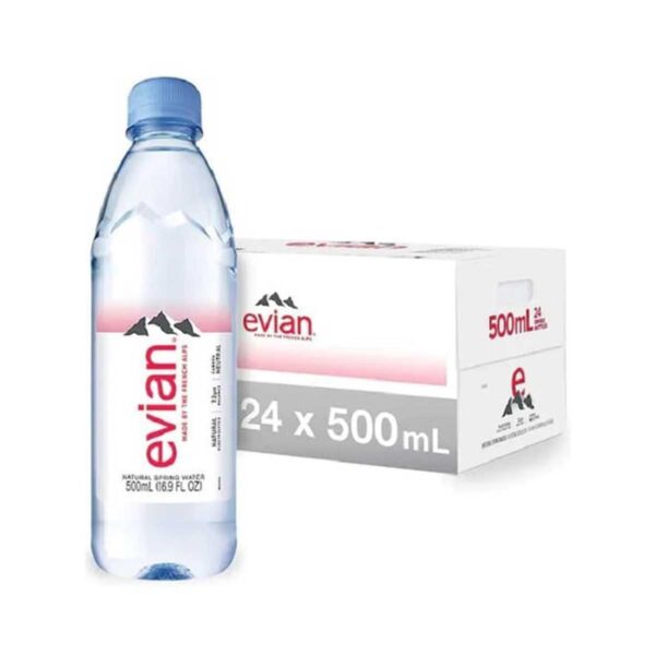 Evian Mineral Su Pet Şişe 500 ml X 24 Adet