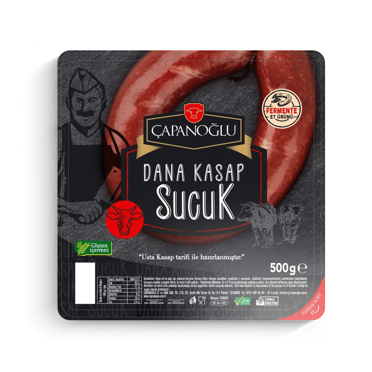 dana kasap sucuk 500 gr dana kasap sucuk 500 gr